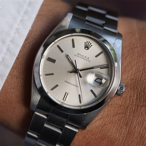 rolex 6694 grey dial|rolex oysterdate precision 6694 price.